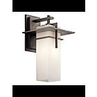 Lanterne murale extérieur Kichler Caterham 49643OZ 1-lumière 100W vieux bronze