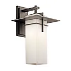 Lanterne murale extérieur Kichler Caterham 49644OZ 1-lumière 150W vieux bronze