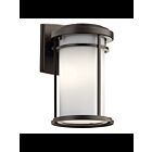 Lanterne murale extérieur à LED Kichler Toman 49686OZL18 1-lumière 10W vieux bronze