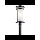 Monture pour poteau extérieur Kichler Toman 49690BK 1-lumière 150W noir