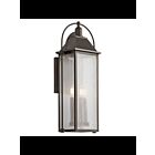 Lanterne murale extérieur Kichler Harbor Row 49716OZ 4-lumières 60W vieux bronze