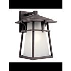 Lanterne murale extérieur à LED Kichler Beckett 49722WZCL18 1-lumière 10W zinc patiné