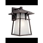 Lanterne murale extérieur à LED Kichler Beckett 49723WZCL18 1-lumière 10W zinc patiné