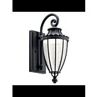Lanterne murale extérieur à LED Kichler Wakefield 49751BKTLED 1-lumière 15W noir texturé