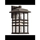 Lanterne murale extérieur Kichler Beacon Square 49831OZ 1-lumière 150W vieux bronze
