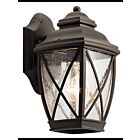 Lanterne murale extérieur Kichler Tangier 49840OZ 1-lumière 75W vieux bronze