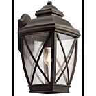 Lanterne murale extérieur Kichler Tangier 49842OZ 1-lumière 150W vieux bronze