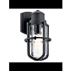 Lanterne murale extérieur Kichler Suri 49858BKT 1-lumière 100W noir texturé