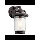 Lanterne murale extérieur Kichler Andover 49864WZC 1-lumière 75W zinc patiné