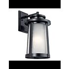 Lanterne murale extérieur Kichler Harbor 49919BK 1-lumière 100W noir