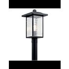 Lampe sur poteau extérieur Kichler Capanna 49927BKT 1-lumière 100W noir texturé