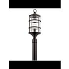 Lampe sur poteau extérieur Kichler Mill Lane 49963AVI 1-lumière 150W fer d'enclume