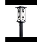 Lampe sur poteau extérieur à LED Kichler Ashbern 49976BKTLED 1-lumière 7.50W noir texturé