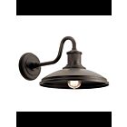 Lanterne murale extérieur Kichler Allenbury 49980OZ 1-lumière 100W vieux bronze