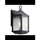 Lanterne murale extérieur Kichler Springfield 49984DBK 1-lumière 75W noir vieilli
