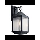 Lanterne murale extérieur Kichler Springfield 49986DBK 1-lumière 150W noir vieilli