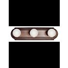 Luminaire de vanité Kichler 5003TZ 3-lumières 60W bronze tannery