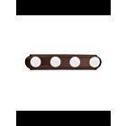 Luminaire de vanité Kichler 5017TZ 4-lumières 60W bronze tannery