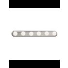 Luminaire de vanité Kichler 5018NI 6-lumières 60W nickel brossé