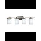 Luminaire de vanité Kichler LEGÉ 5054NI 4-lumières 100W nickel brossé