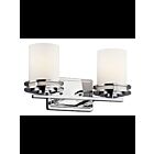 Luminaire de vanité Kichler Hendrik 5077CH 2-lumières 60W chrome