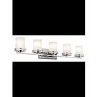 Luminaire de vanité Kichler Hendrik 5085CH 5-lumières 100W chrome