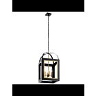 Suspendu de foyer Kichler Vath 52029BKNBR 4-lumières 60W noir