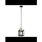 Suspendu de foyer Kichler Vath 52030BKNBR 1-lumière 75W noir