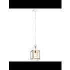 Suspendu de foyer Kichler Vath 52030WHNBR 1-lumière 75W blanc
