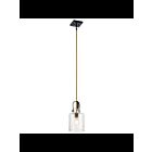Suspendu Kichler Kitner 52035NBR 1-lumière 75W laiton naturel
