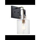 Applique murale Kichler Kitner 52036PN 1-lumière 75W nickel poli