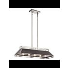 Lustre linéaire Kichler Grendel 52037CLP 5-lumières 75W étain classique