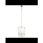 Suspendu Kichler Birkleigh 52073SN 1-lumière 100W nickel satiné