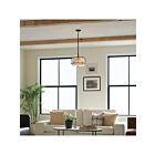 Suspendu Kichler 52074BK 3-Lumières  Noir