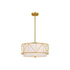 Plafonnier semi-encastré Kichler 52075CLG Or classique