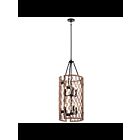Lustre de foyer Kichler Oana 52079PAL 6-lumières 60W palm