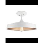 Plafonnier semi-encastré Kichler Elias 52098WH 1-lumière 150W blanc