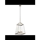 Suspendu de foyer Kichler Darton 52124CLP 4-lumières 75W étain classique