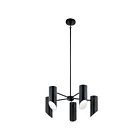 Lustre à 1 étage Kichler Trentino 52160BK 5-lumières 75W noir