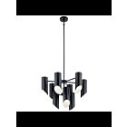 Lustre à 2 étages Kichler Trentino 52162BK 9-lumières 75W noir