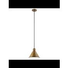 Suspendu Kichler Zailey 52176NBR 1-lumière 100W laiton naturel