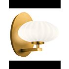 Applique murale Kichler Pim 52229FXG 1-lumière 50W or