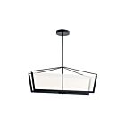 Lustre linéaire à LED Kichler Calters 52293BKLED 50W noir
