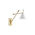 Applique murale Kichler Finnick 52339CG 1-lumière 75W or champagne