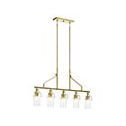 Lustre Kichler 52379NBR 5-lumières Laiton brossé