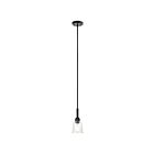 Mini suspendu  Kichler Aivian 52399BK 1-lumière 75W Noir