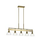 Lustre Kichler 52404BNB 5-lumières Laiton brossé