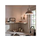 Suspendu Kichler Fira 52476GRG 100W 1 lumière grège