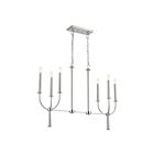 Lustre Kichler 52495PN 6-lumières 360W Nickel poli