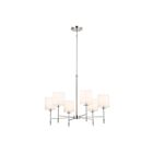 Lustre Kichler 52500PN 6-lumières 240W Nickel poli